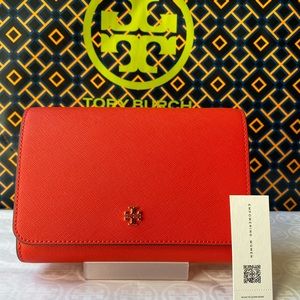 NWT! Tory Burch Emerson Chain Wallet